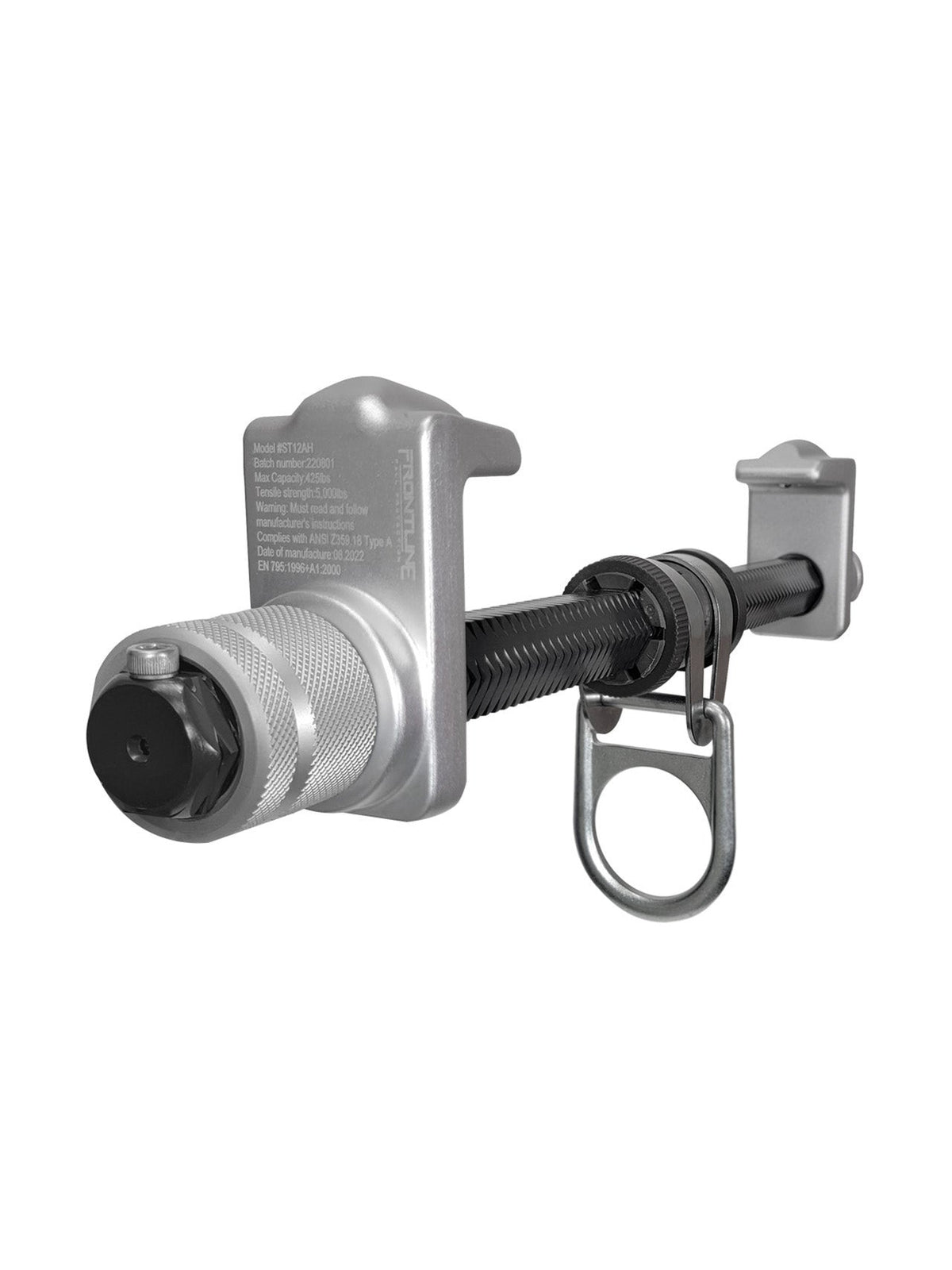 Frontline STAH beam slider anchor, rotating D-ring detail