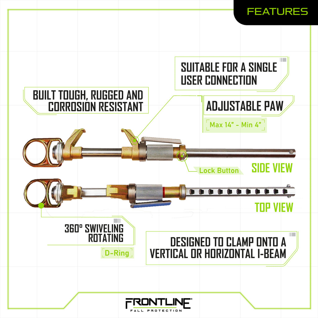 Frontline ST14V feature sheet