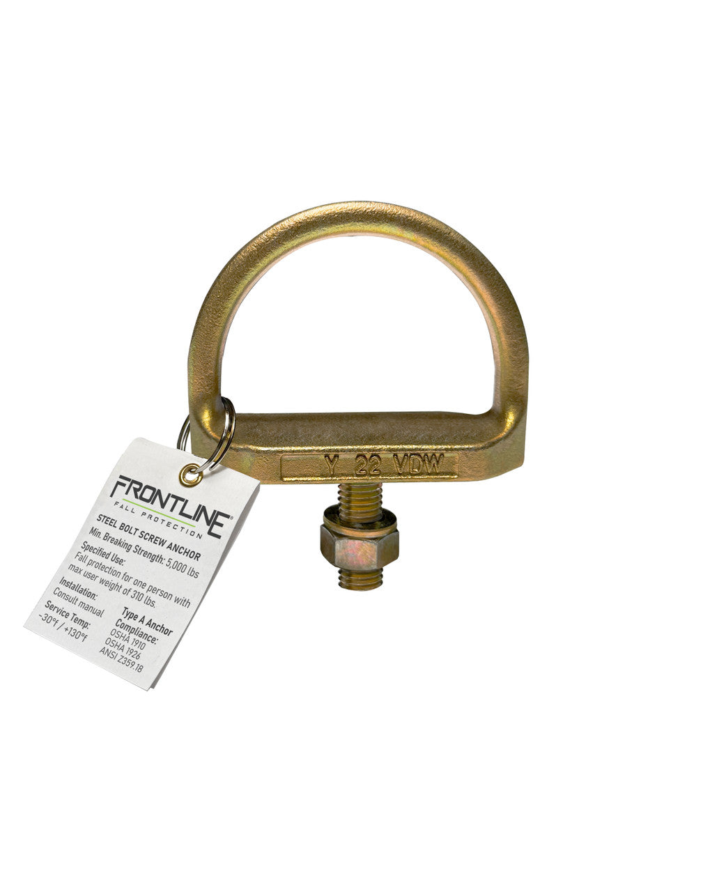 Frontline STB01 steel bolt threaded anchor