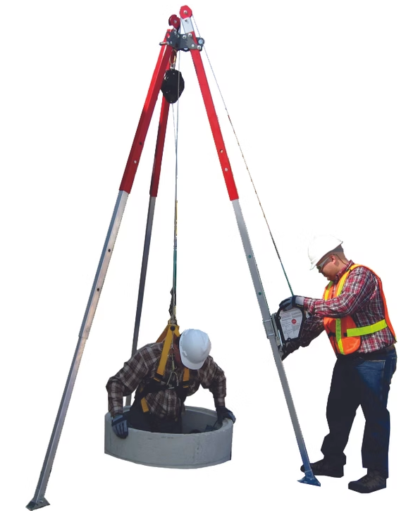 Kit Trépied et Treuil pour Espaces Confinés Safety Direct