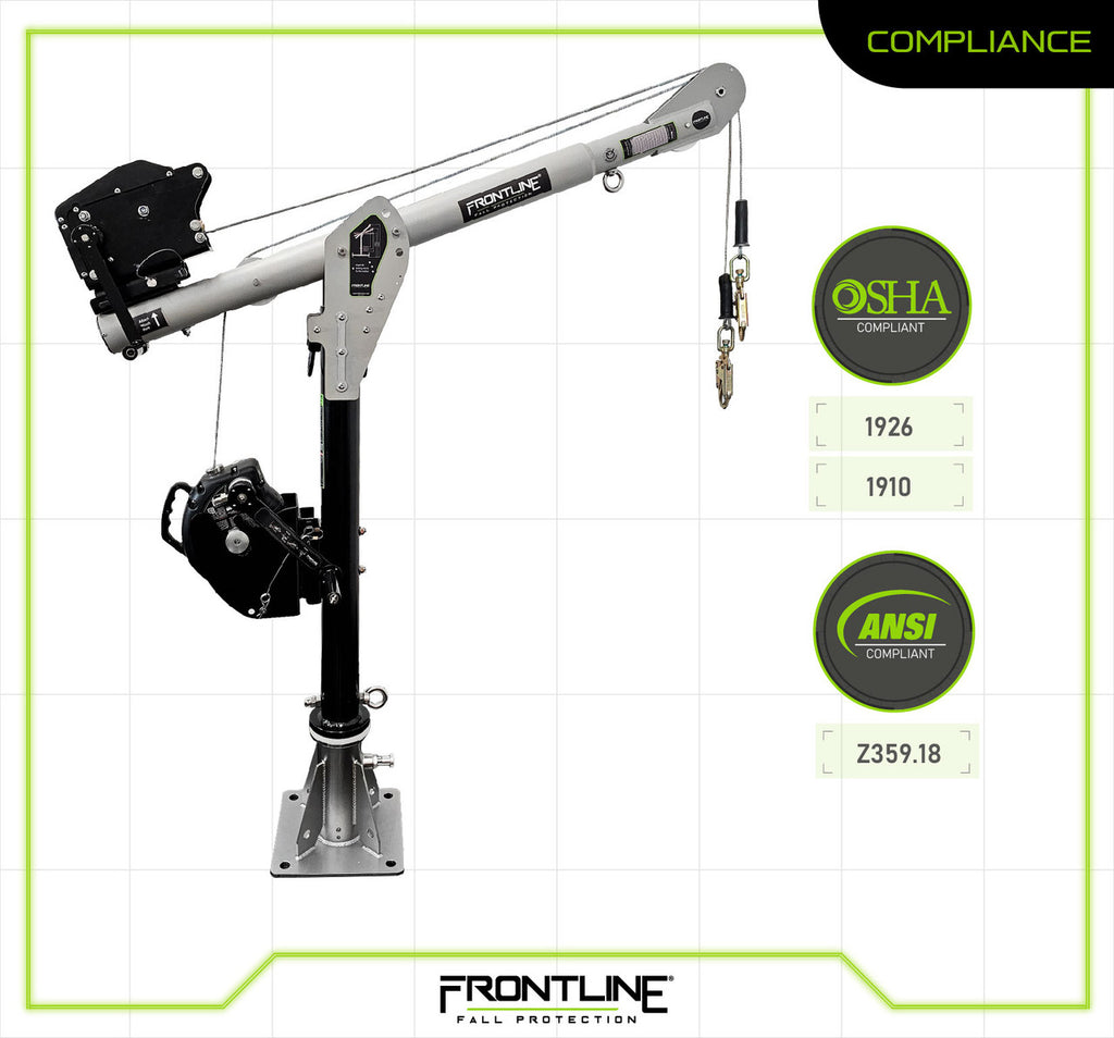 Frontline DAC floor mount compliance chart