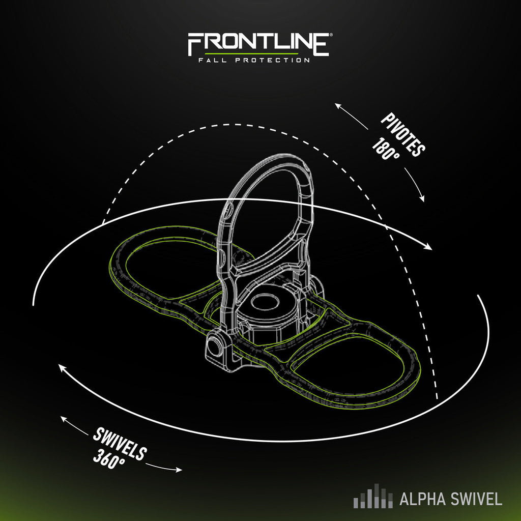 Frontline STWD5K spec sheet, 5,000 lb static strength and 310 lb user capacity