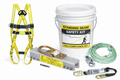 Kit de sécurité pour toiture à joint debout – Kit canadien de protection antichute pour toiture métallique