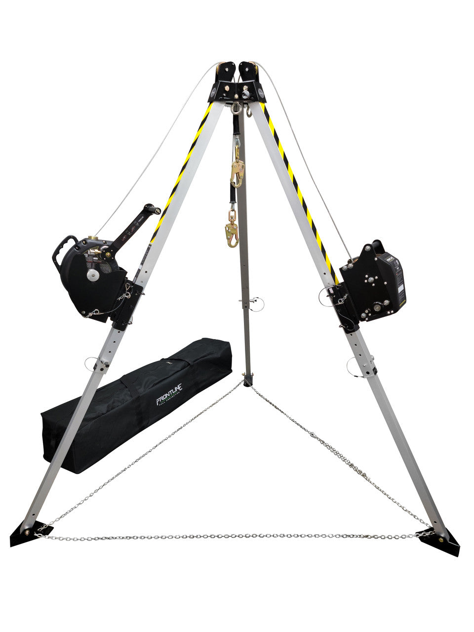 Frontline TAN07RURP MEGApod 7 ft tripod with winch and 3-way SRL
