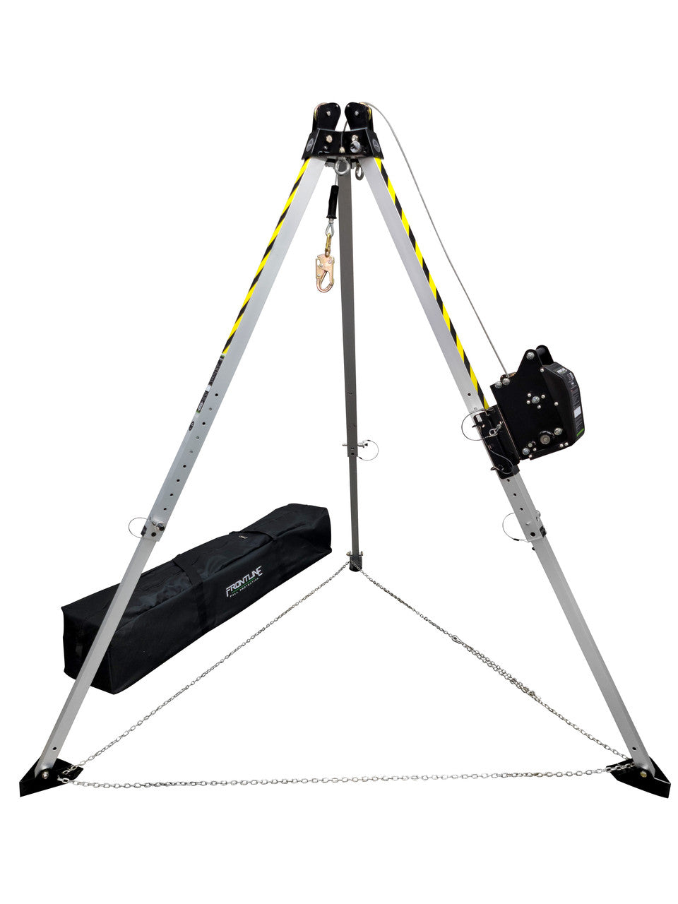 Frontline TAN07RU MEGApod confined space kit with tripod and 60 ft winch