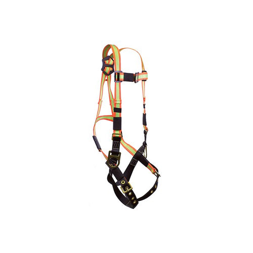 Super Anchor TB3-6067 hi-viz harness, side view