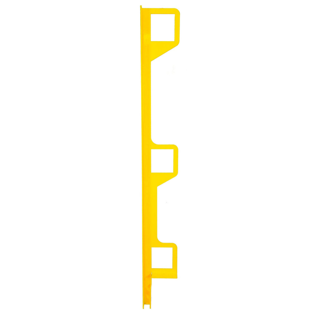 Malta Dynamics TR1000 temporary guardrail post in safety yellow