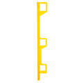 Malta Dynamics TR1000 temporary guardrail post in safety yellow