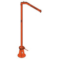 Malta Dynamics X525 Floor-Mounted Overhead Anchor, Single Worker | Canada