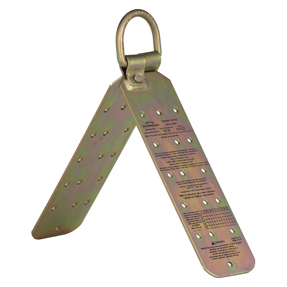 Guardian 00455 Temper roof anchor, quarter view