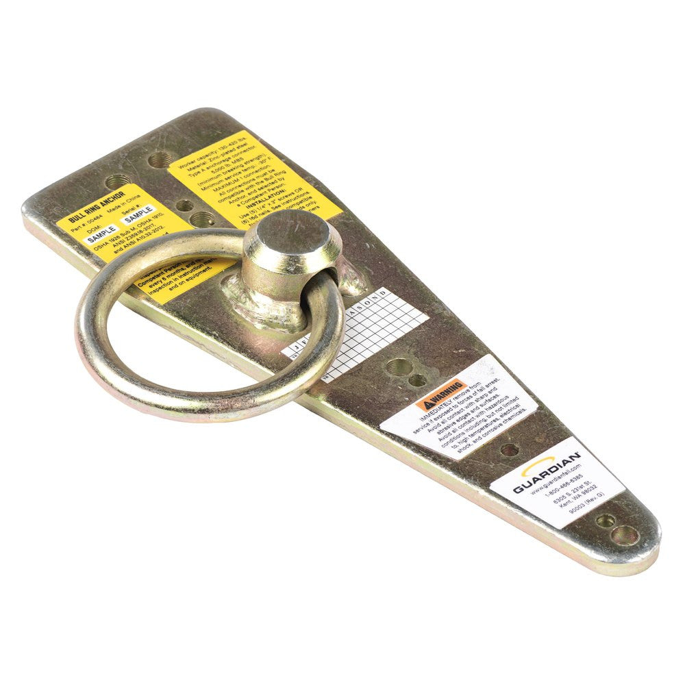 Guardian 00484 Bull Ring roof anchor, right quarter view