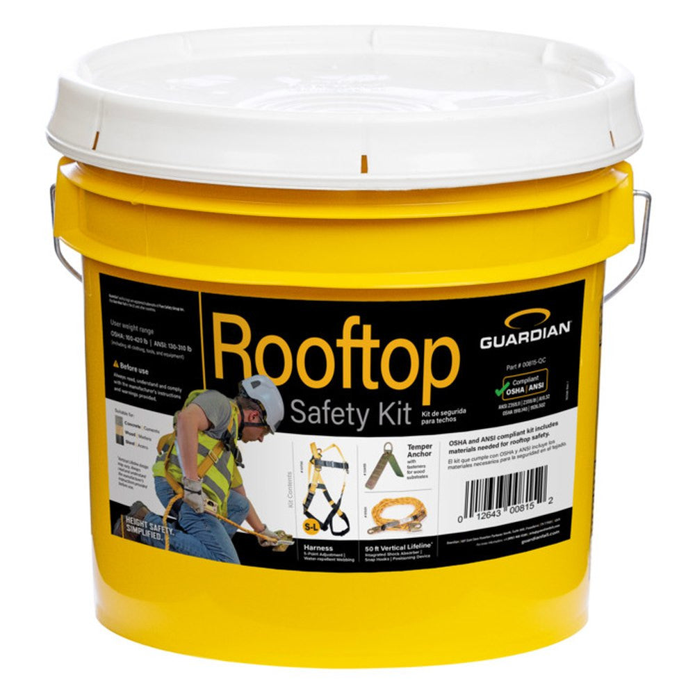 Guardian 00815 Bucket of Safe-Tie roofing kit, bucket