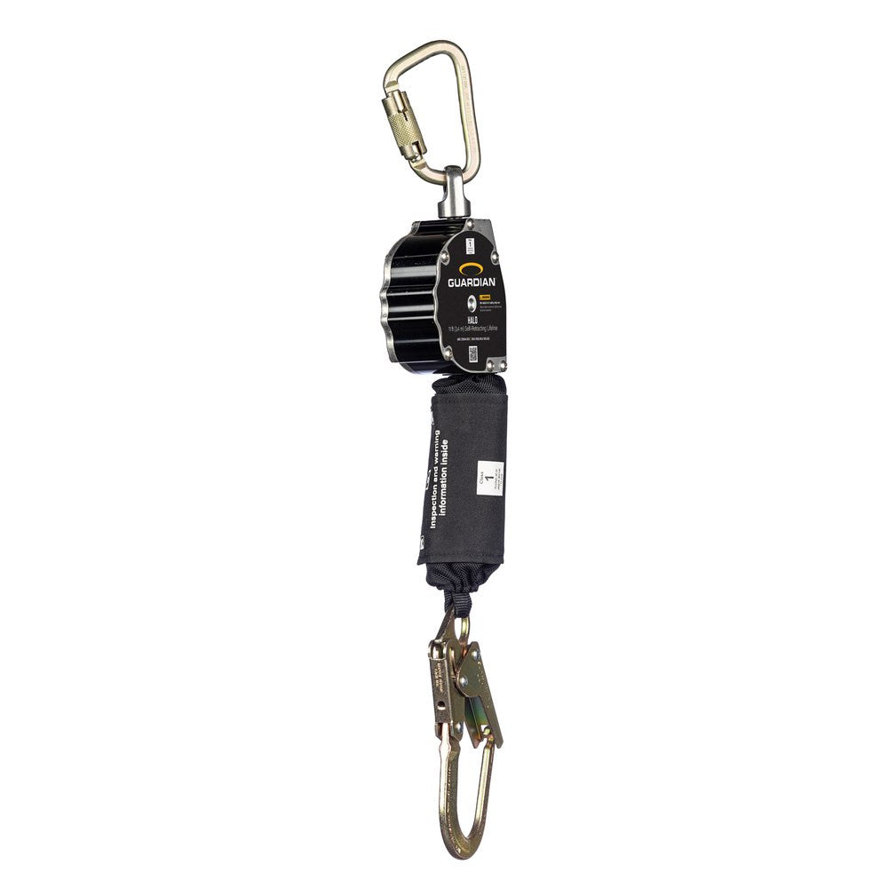 Guardian 10901 Halo self-retracting lifeline, 135 degree view