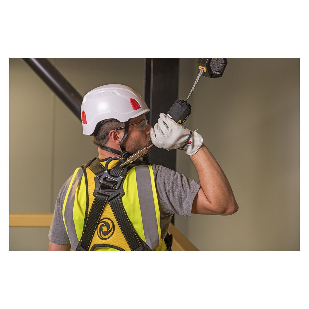Guardian CR5 1400198 self-retracting lifeline, checking the connection