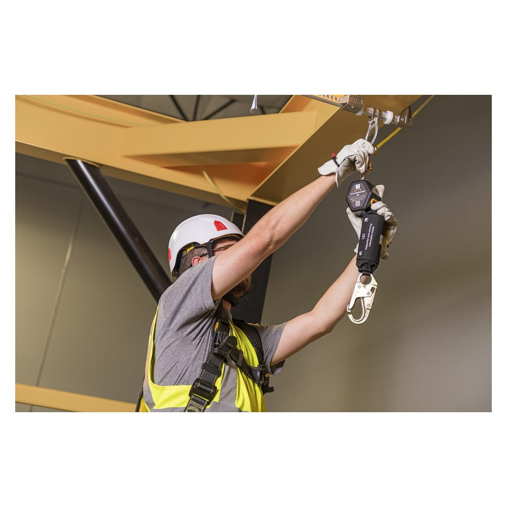 Guardian CR5 1400198 self-retracting lifeline, hooking up