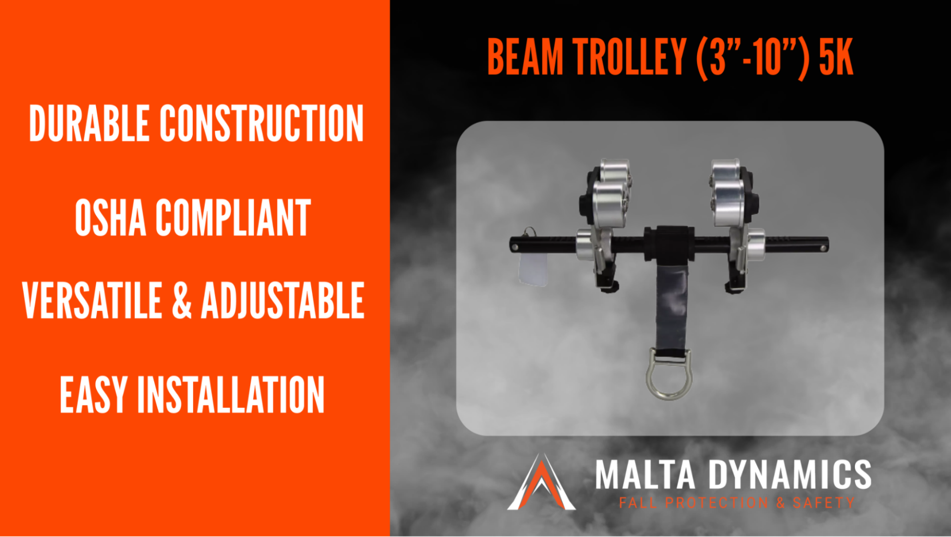 Malta Dynamics A6101 5K Beam Trolley