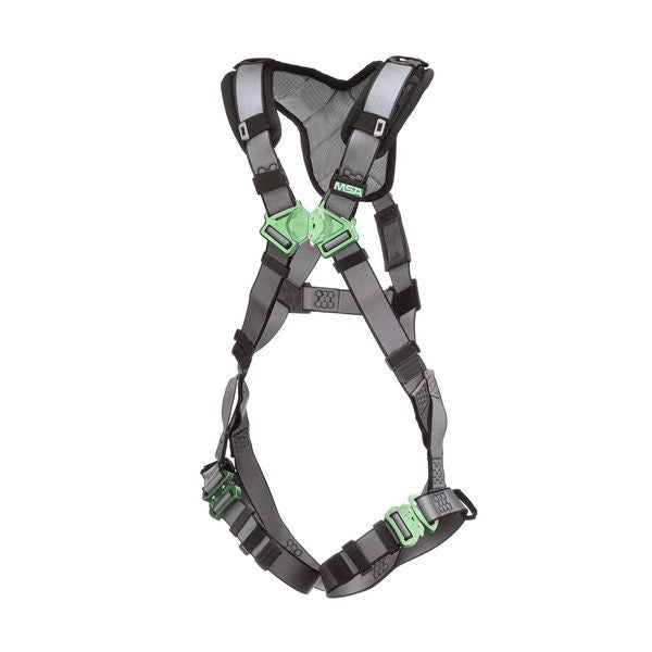 MSA V-FIT 10194630 Back D-Ring Full-Body Harness