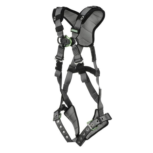 MSA V-FIT 10194893 Back/Chest D-Rings Full-Body Harness
