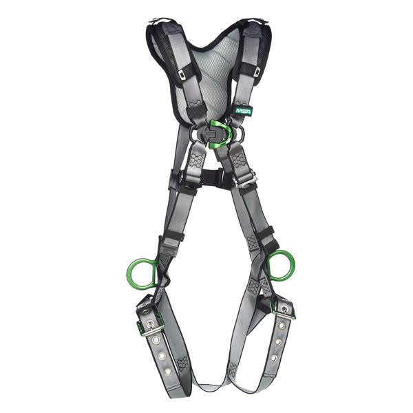MSA V-FIT 10194897 Back/Chest/Hips D-Rings Full-Body Harness