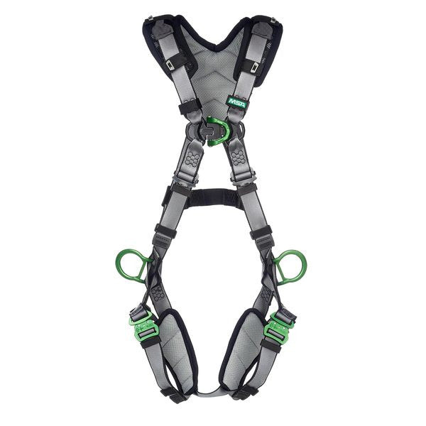 MSA V-FIT 10194953 Back/Chest/Hips D-Rings Full-Body Harness