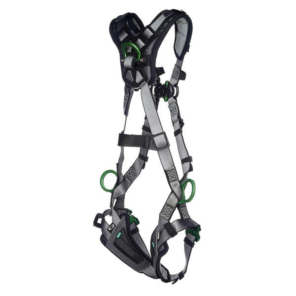 MSA V-FIT 10194897 Back/Chest/Hips D-Rings Full-Body Harness