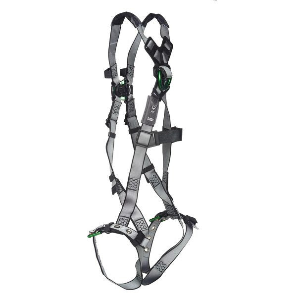 MSA V-FIT 10194893 Back/Chest D-Rings Full-Body Harness
