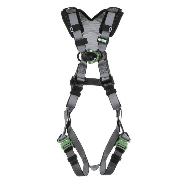 MSA V-FIT 10194656 Back/Chest D-Rings Full-Body Harness