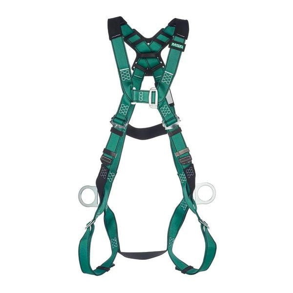 MSA V-FORM 10197200 full body harness, alternate view