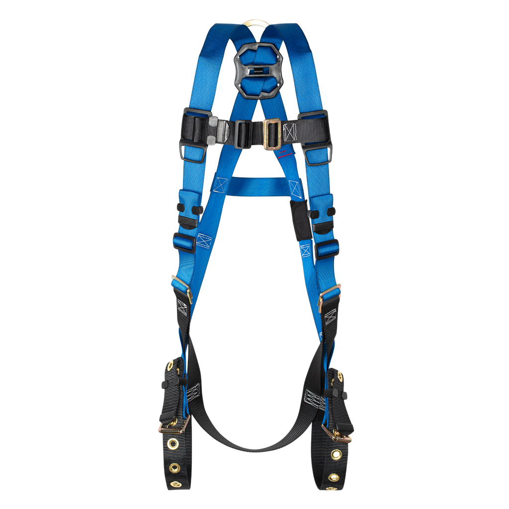 FallTech 7016 Contractor 1D full body harness, front view