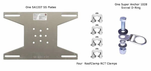 Kit d'ancrage à joint debout Super Anchor 1207 | CSA Canada