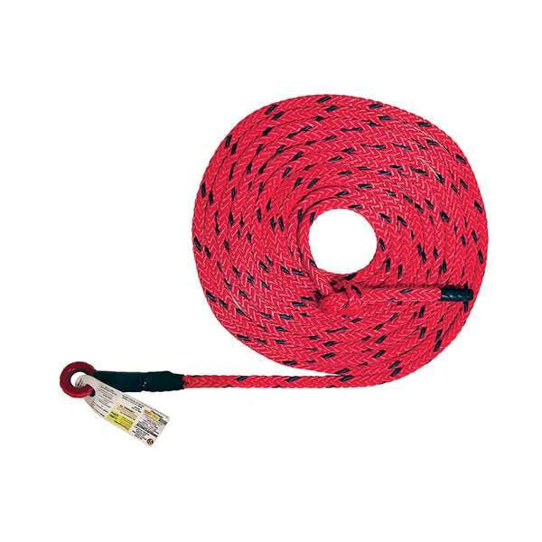 Super Anchor 4034 Deluxe 12-strand lifeline rope with snap hook end