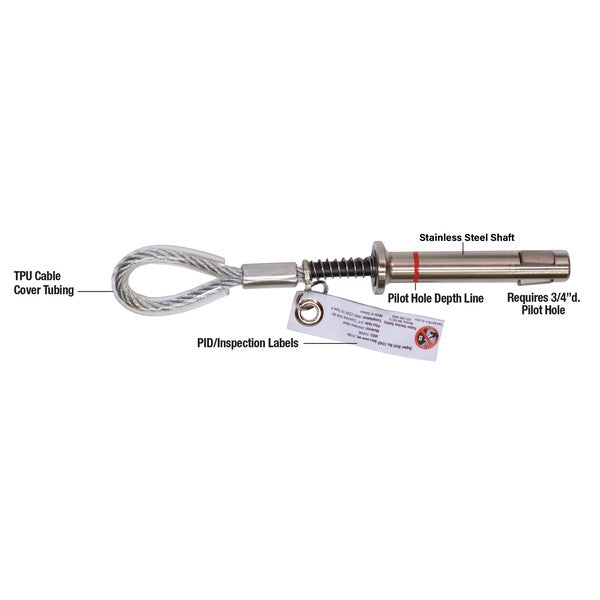Super Anchor Super Bolt reusable concrete anchor